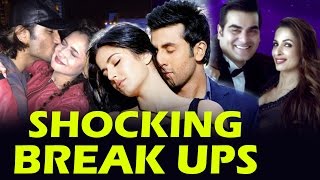 Watch Bollywood DIVORCES & BREAK-UPS Of 2016 | Ranbir-Katrina,  Arbaaz-Malaika Video