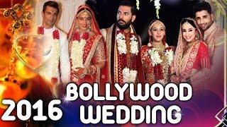 Watch Bollywood Celebrity WEDDINGS Of 2016 |  Bipasha-Karan Grover, Yuvraj-Hazel Video