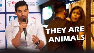 Watch John Abraham's BEST REPLY On Bengaluru Molestation Incident Video
