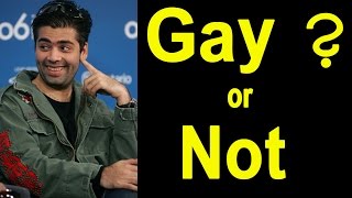 Watch Karan Johar Openly Admits Being Gay In Public | Is Karan Johar a gay Video