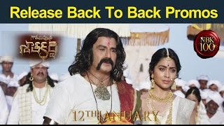 Watch Gautamiputra Satakarni Latest  back to Back Dialogue Promos | Balakrishna | Shriya Saran | Video