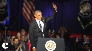 Watch Obama's Last Speech : President calls on Americans to Defend their Democracy in his Farewell Speech Video