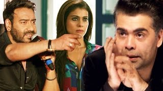 Watch Angry Ajay Devgn HITS Back At Karan Johar's Explosive Statements On Kajol Video