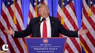 Watch Donald Trump attacks Media in his First Press Conference as President-Elect Video