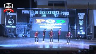 Watch Creative DanceCrew (CDC) PODS2 Power of Desi Street 2 2016 Finals INDIA Video