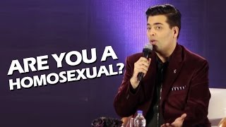 Watch Are You A Homosexual? | Karan Johar's BEST ANSWER Video