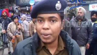Watch jalandhar ke ramamandi mein pahuchi police force checking aur challaan ka daur Video