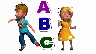 Watch ABC Song For Childrens - Pre Nursery Rhymes - Alphabets Rhymes - TSP Kids Rhymes Video