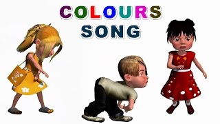 Watch Colours Song For KIds - Learning Colours For Childrens - PreNursery Rhymes - TSP Kids Rhymes Video