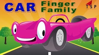 Watch Car Finger Family - 3D Animated Rhymes For Childrens - Finger Family Songs | TSP Kids Rhymes Video