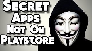 Watch Top 6 SECRET Apps Not on The PLAYSTORE Video