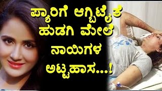 Watch Kannada actor Parul Yadav savaged by stray dogs hospitalized with injuries Top Kannada TV Video