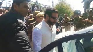Watch Saif Ali Khan Exit From JODHPUR COURT | Blackbuck Case | Exclusive Footage Video
