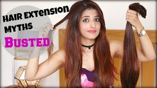 Watch The Truth About REAL Hair Extensions 10 Hair Extension Myths Debunked Video