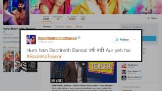 Watch Badrinath Ki Dulhania Teaser | Varun Dhawan and Alia Bhatt` Video