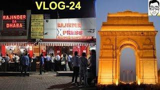 Watch DELHI FAMOUS NIGHT FOOD[rajinder da dhaba] INDIA GATE | NIGHTOUT DELHI Video