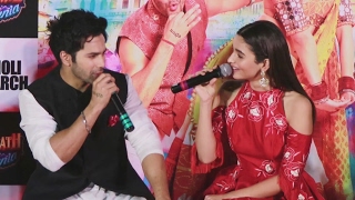 Watch Alia Bhatt Will Be A GOOD BAHU, Says Varun Dhawan | Badrinath Ki Dulhania Trailer Launch Video