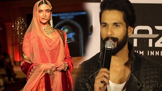 Watch Shahid Kapoor OPENS On His Look In PADMAVATI Video