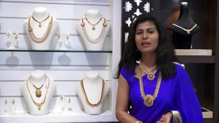 Watch Beautiful Gold Light weight necklace sets for daily use | Bangalore Video
