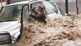 Watch British Floods & Storms UK Weather England & Scotland Video