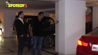 Watch Malaika Arora and Arjun Kapoor at Karan Joharâ€™s star studded bash | SpotboyE Video