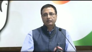 Watch AICC Media byte addressed by Randeep Surjewala at Congress HQ, 7 October 2016 Video