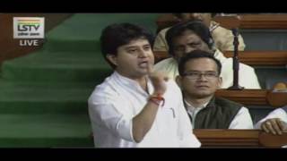 Watch Sh Jyotiraditya Scindia's Speech Motion of Thanks on President's Address Video