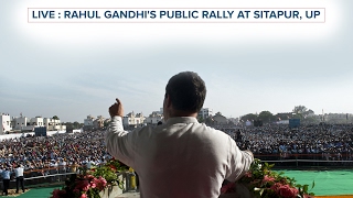 Watch WATCH Congress VP Rahul Gandhi addresses Public Rally in Sitapur, Uttar Pradesh Video