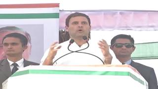 Watch Congress VP Rahul Gandhi addresses Public Rally in Maharajganj, Uttar Pradesh Video