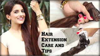 Watch How To: Wash And Take Care Of Clip In Hair Extensions / Tips and Tricks Video