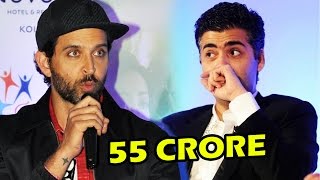 Watch Hrithik Roshan Demanded 55 CRORE From Karan Johar For A Film Video