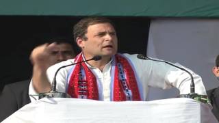 Watch Congress VP Rahul Gandhi addresses Public Rally in Imphal East, Manipur, Feb 28, 2017 Video