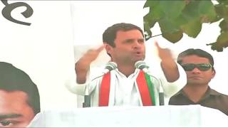 Watch Congress VP Rahul Gandhi addresses Public Rally in  Maharajganj, Uttar Pradesh, March 2, 2017 Video