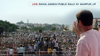 Watch Congress VP Rahul Gandhi addresses Public Rally in Jaunpur, Uttar Pradesh, March 6, 2017 Video