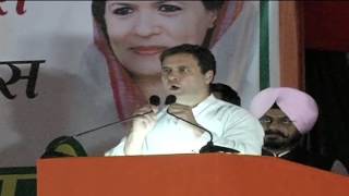 Watch Congress VP Rahul Gandhi addresses Public Rally in Ramlila Maidan, Delhi Video
