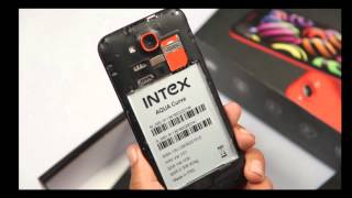 Watch Intex Aqua Curve Smartphone - Dual Sim Intex Android Mobile Phone Video