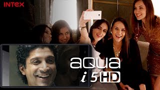 Watch Intex Aqua i5 HD TV Commercial, Farhan Akhtar in Aqua i5HD TVC Ad Video