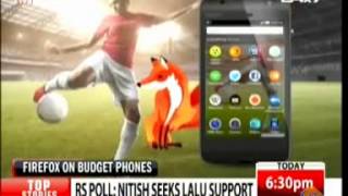 Watch NDTV24x7 highlights Intex phones with Firefox OS Video