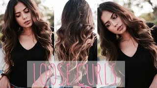 Watch HOW TO CURL YOUR HAIR! Video