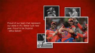 Watch Gujarat Lions | Tribute To The Fans Video