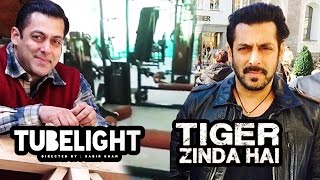 Watch Salman's Gym On Tubelight Sets, Salman's Tiger Zinda Hai Fierce Look Video