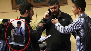 Watch Boy caught watching Porn by Cyber Crime Cell Raid Pranks in India 2017 Unglibaaz Video