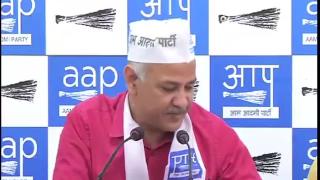 Watch Money recovery order conspiracy against AAP: Sisodia Video