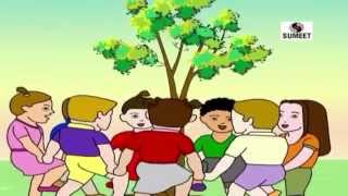 Watch Round The Mulberry Bush Nursery Rhyme Sumeet Kids Video