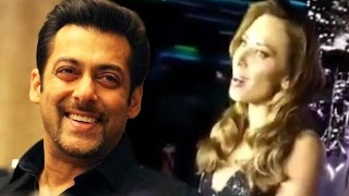 Watch Ladylove Iulia Vantur SINGS Lag Jaa Gale For Salman Khan Video