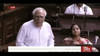 Watch Kapil Sibal's Speech on Central GST, Integrated GST, UT-GST & GST Compensation bills Video