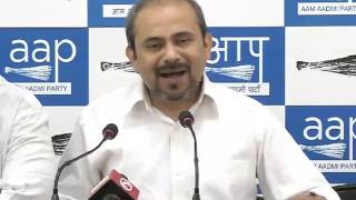 Watch Aap Delhi Convenor Dilip Pandey Briefs Media on Chikungunya and Dengue arrives Big early this year Video