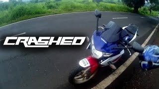 Watch MOTORCYCLE CRASH | CBR 250R | Malshej Ghat Video