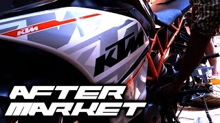 Watch KTM RC390 Chain Sprocket change DIY Video