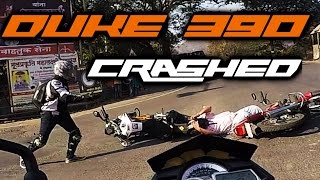 Watch Throttle Tuesday #07 KTM DUKE 390 Crashed Video